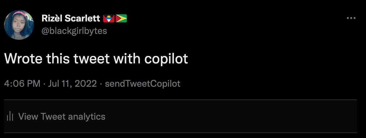 How to Send a Tweet with GitHub Copilot