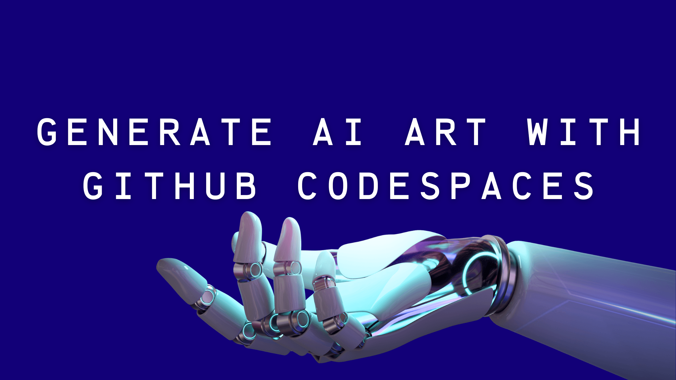 Generate AI Art with GitHub Codespaces